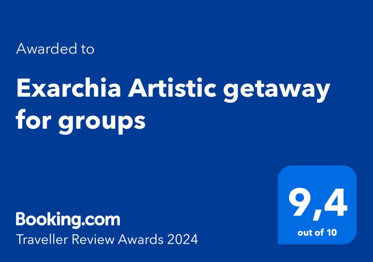 아테네 Exarchia Artistic Getaway For Groups 아파트 외부 사진